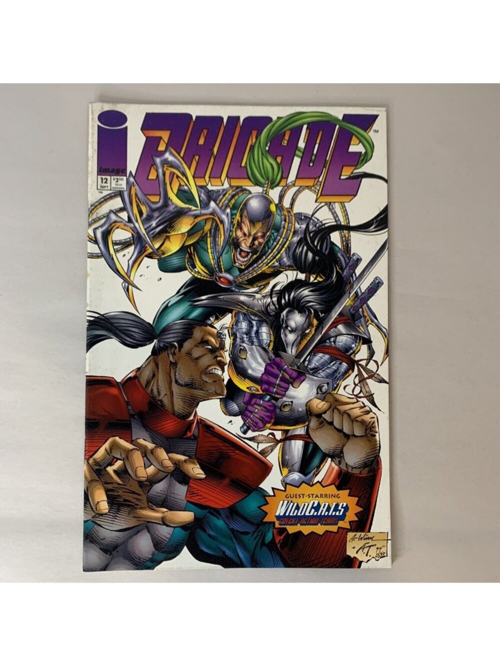Brigade #12 Image Comics 1994 WildC.A.T.S Guest Appearance Rob Liefeld VF